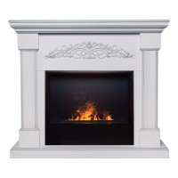 Электрокамин RealFlame Ofelia 26 WT с очагом 3D Cassette 630 Black Panel